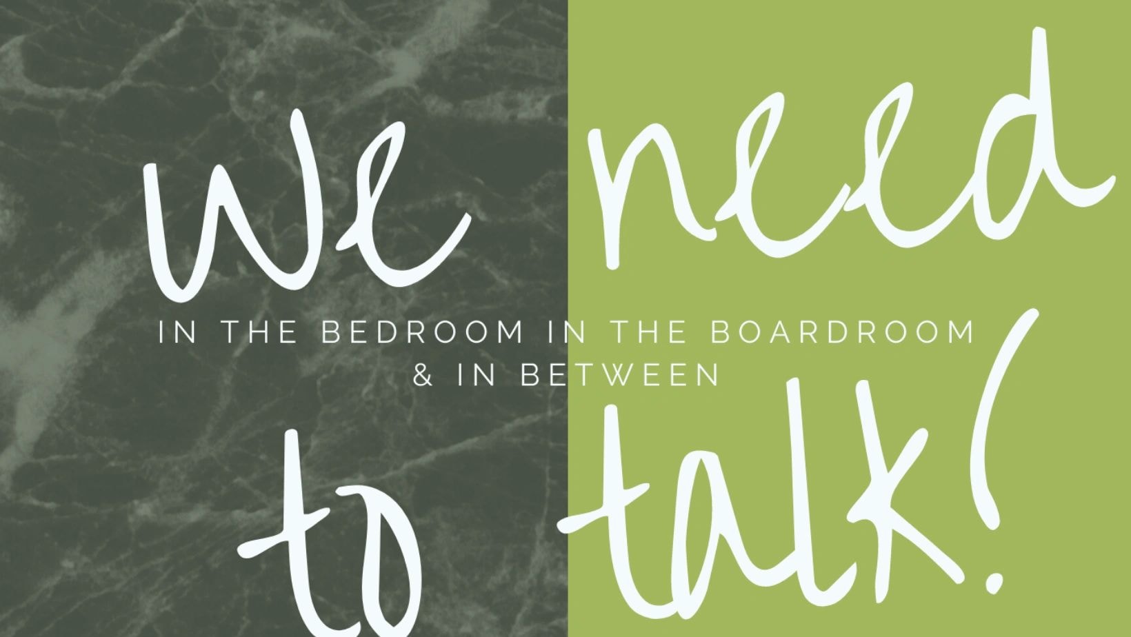 We Need To Talk podcast cover